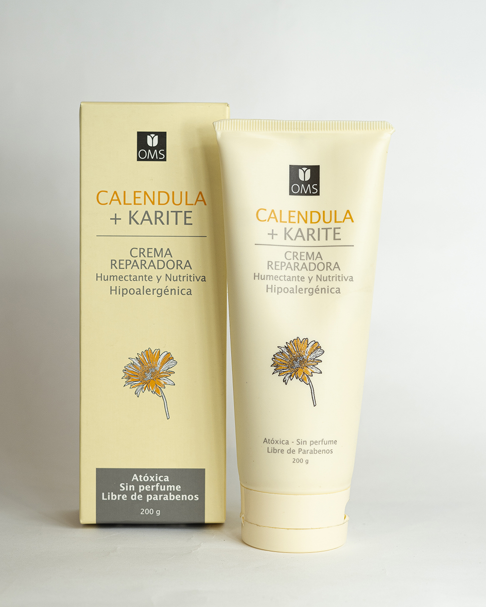 OMS CREMA REPARADORA CALENDULA + ESTUCHE